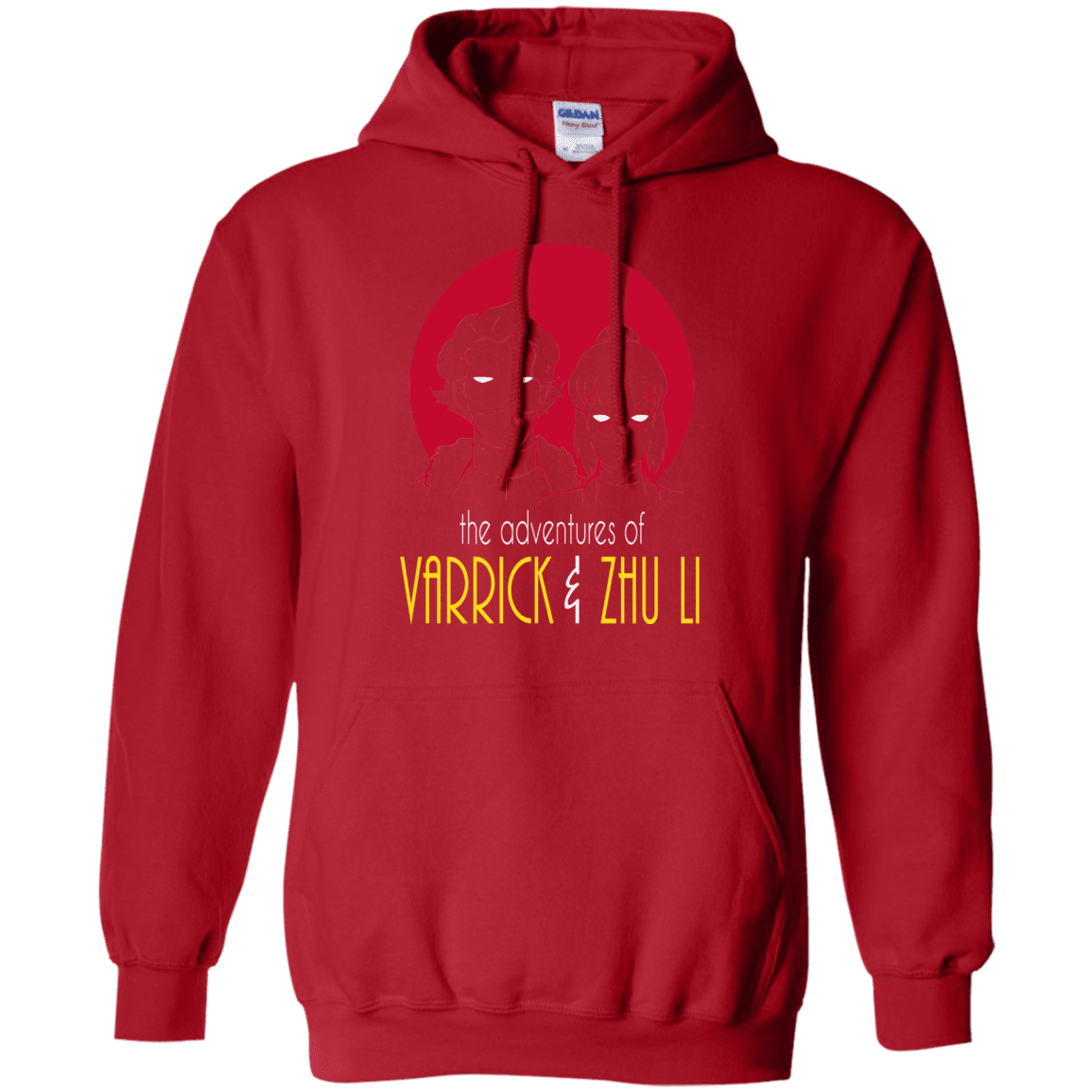 Sweatshirts Red / S Adventures of Varrick & Zhu Li Pullover Hoodie