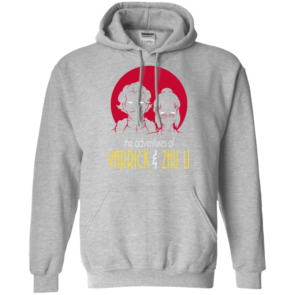 Sweatshirts Sport Grey / S Adventures of Varrick & Zhu Li Pullover Hoodie