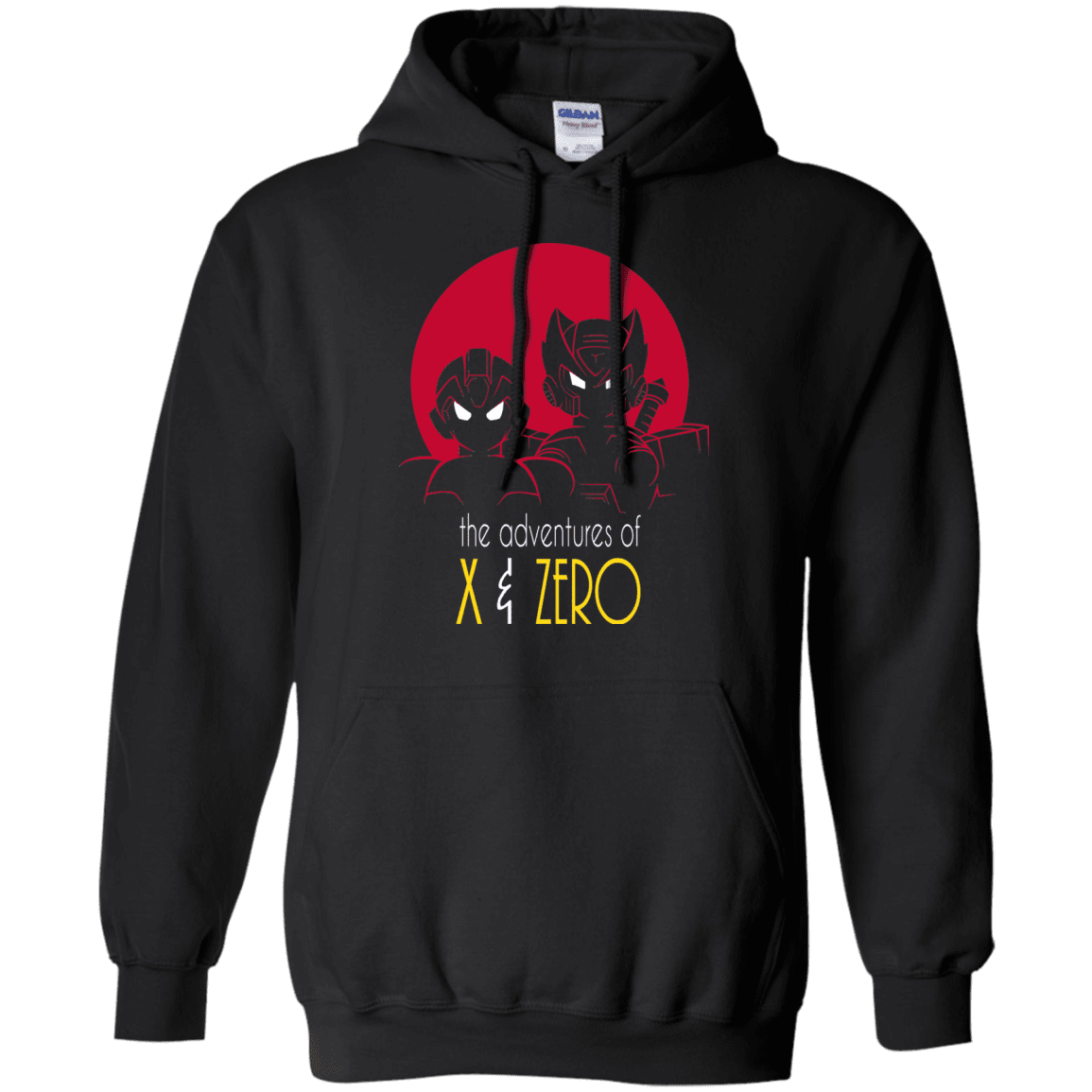 Sweatshirts Black / S Adventures of X & Zero Pullover Hoodie