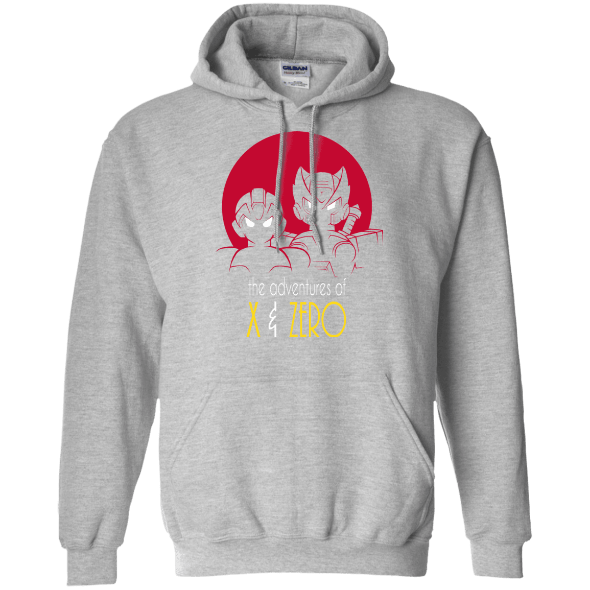 Sweatshirts Sport Grey / S Adventures of X & Zero Pullover Hoodie