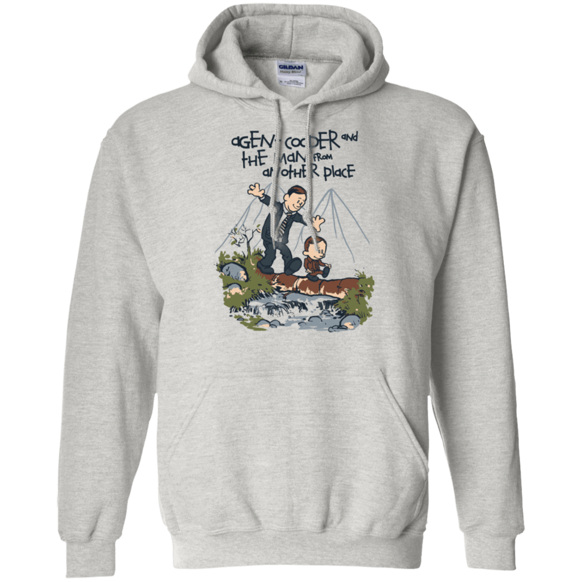 Sweatshirts Ash / Small Agent Cooper and Pullover Hoodie