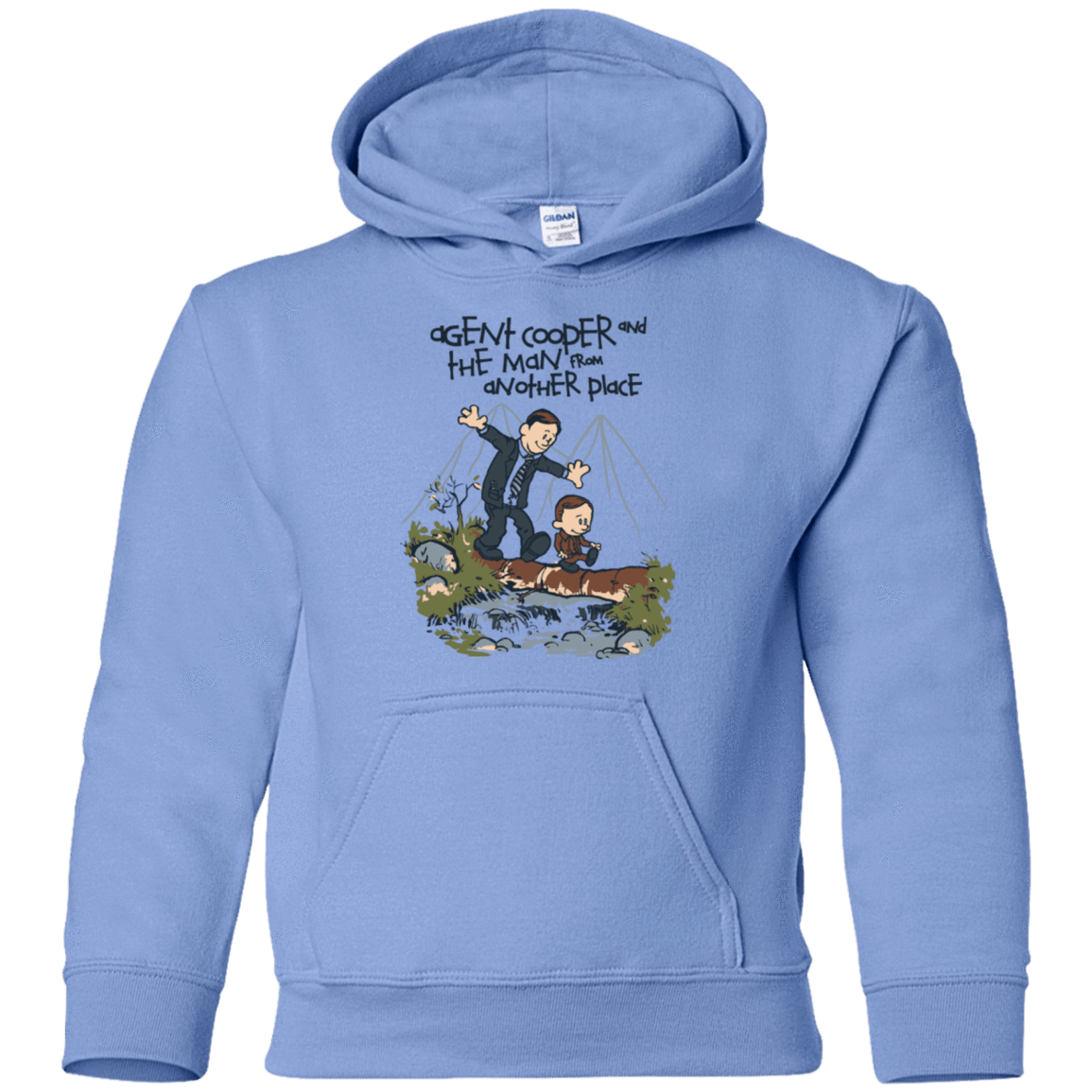 Sweatshirts Carolina Blue / YS Agent Cooper and Youth Hoodie