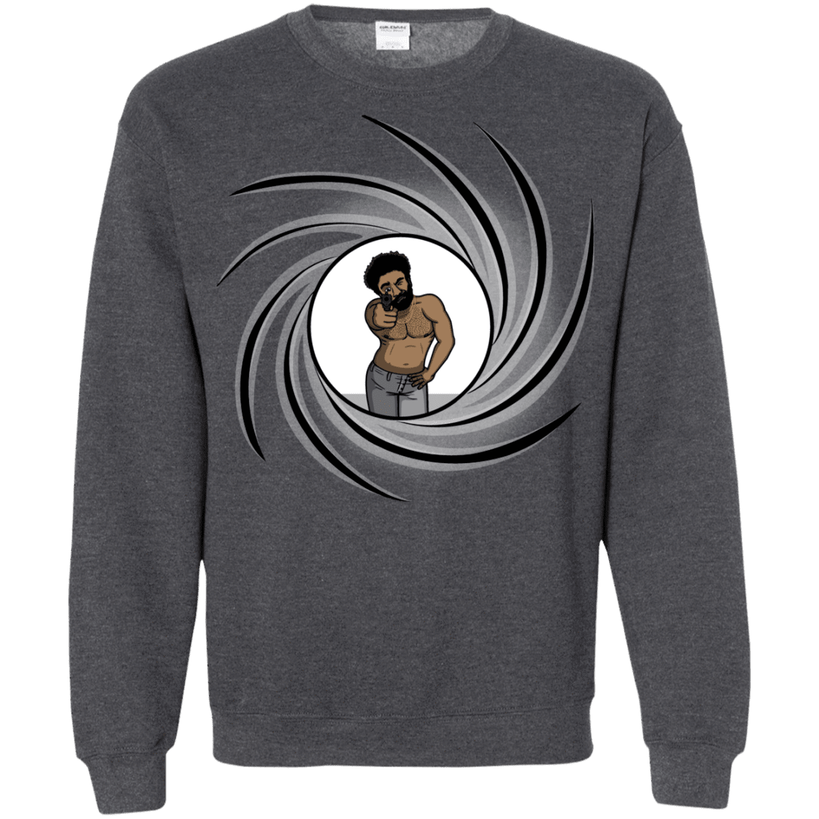 Sweatshirts Dark Heather / S Agent Gambino Crewneck Sweatshirt