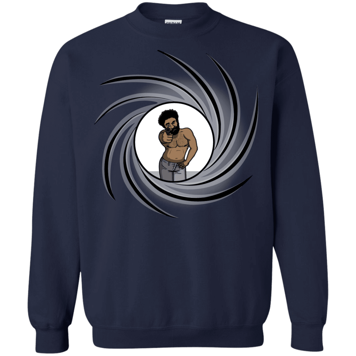 Sweatshirts Navy / S Agent Gambino Crewneck Sweatshirt