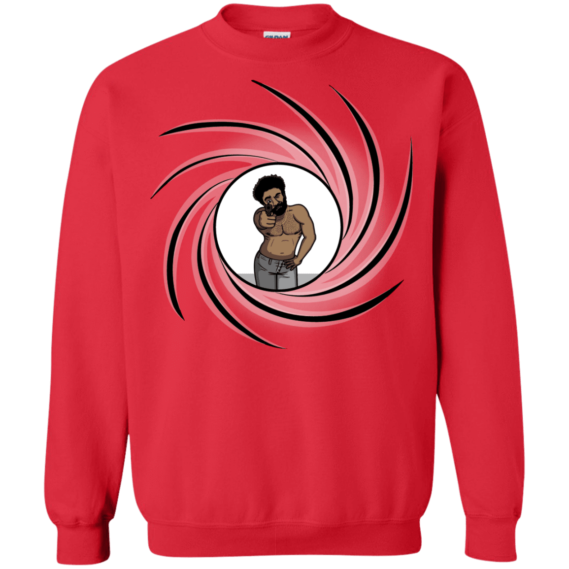 Sweatshirts Red / S Agent Gambino Crewneck Sweatshirt