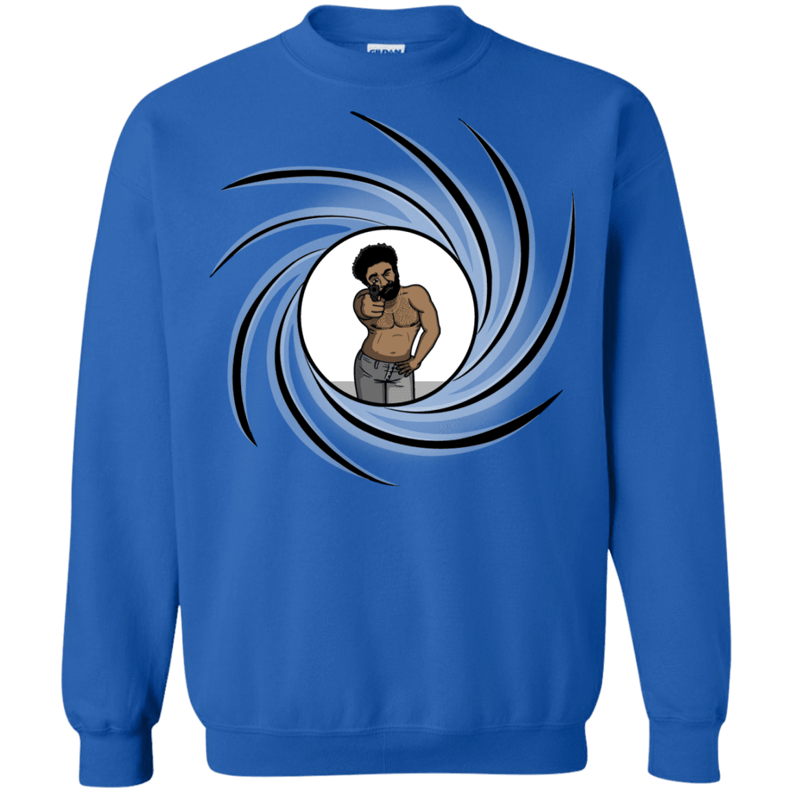 Sweatshirts Royal / S Agent Gambino Crewneck Sweatshirt