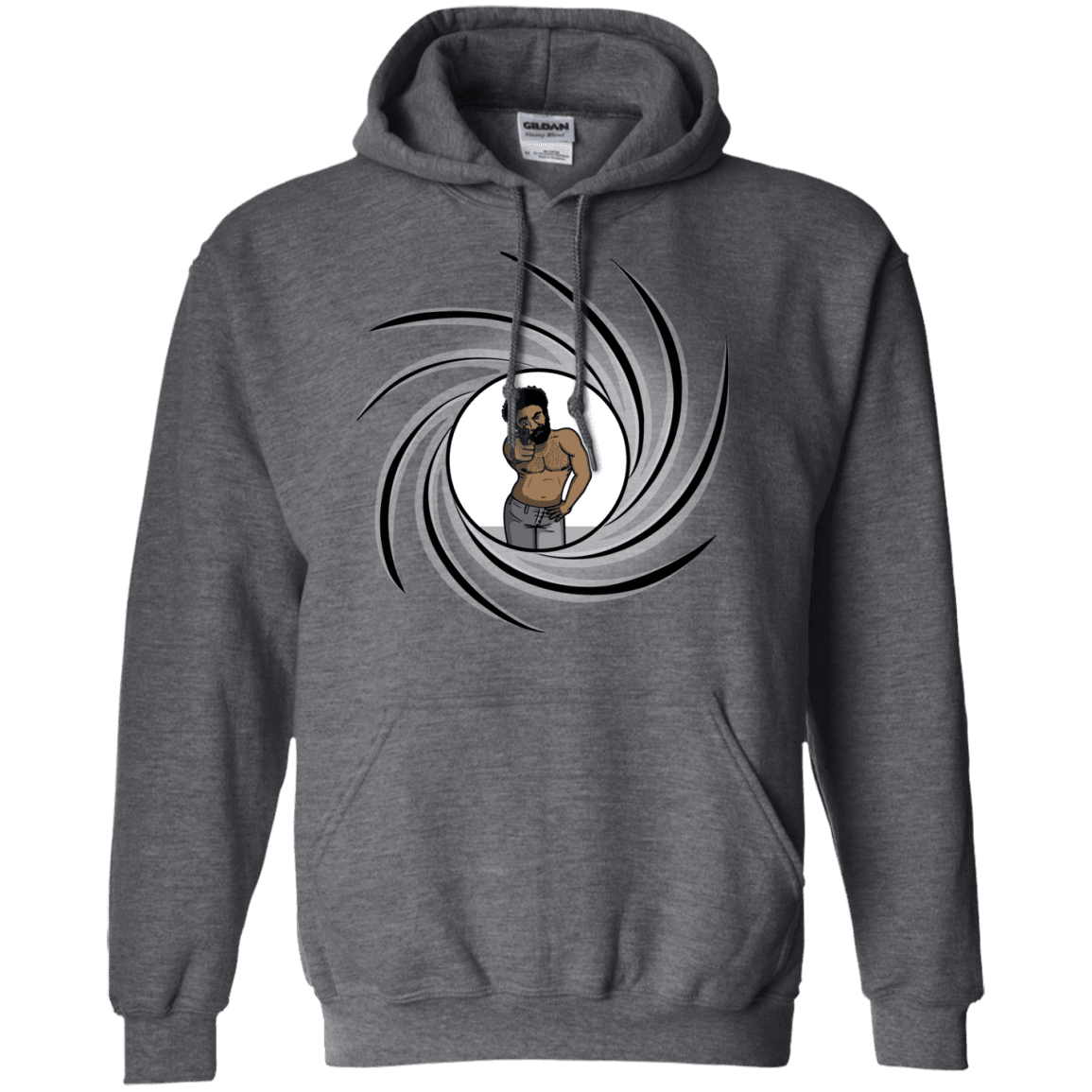 Sweatshirts Dark Heather / S Agent Gambino Pullover Hoodie