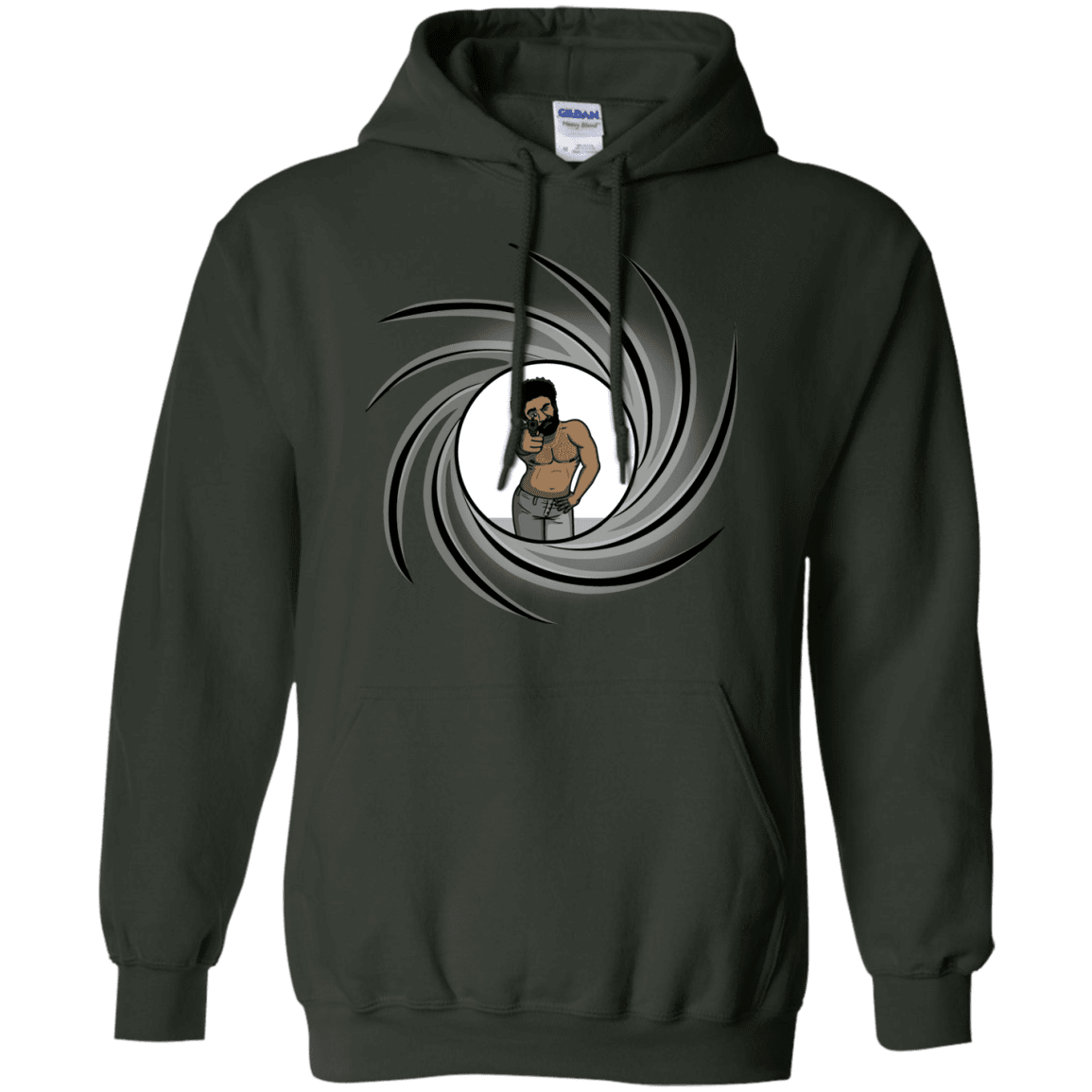 Sweatshirts Forest Green / S Agent Gambino Pullover Hoodie