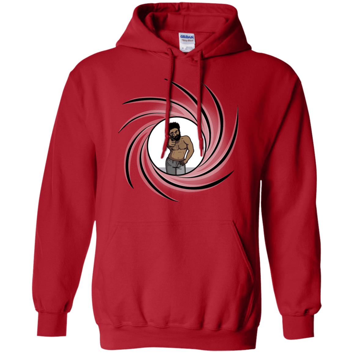 Sweatshirts Red / S Agent Gambino Pullover Hoodie