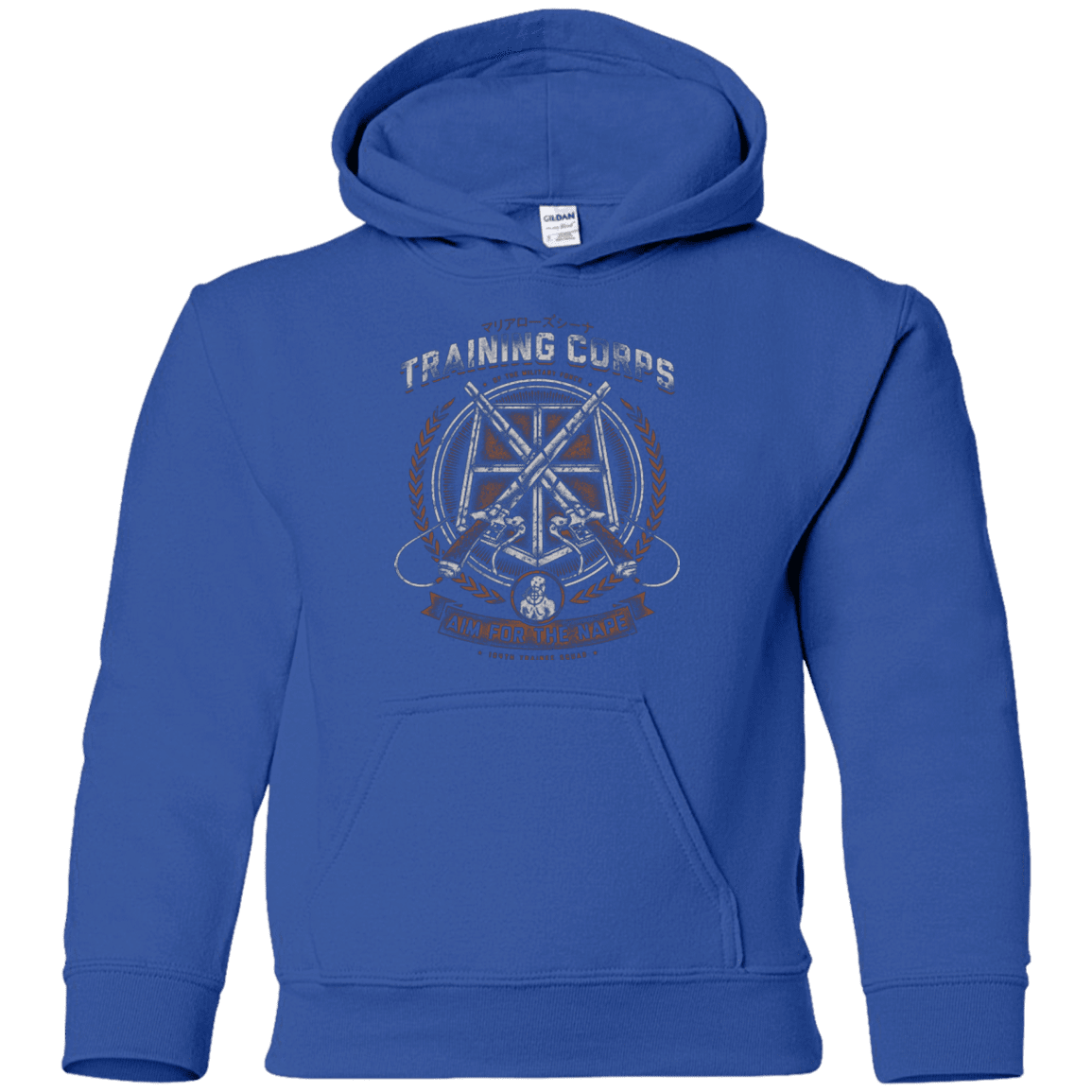 Sweatshirts Royal / YS Aim for the Nape Youth Hoodie