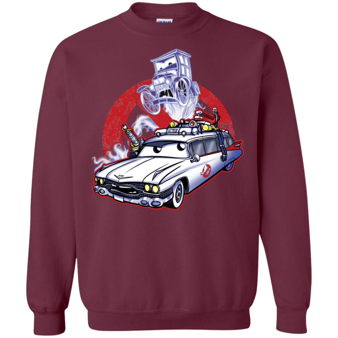 Sweatshirts Maroon / Small Aint Afraid Crewneck Sweatshirt