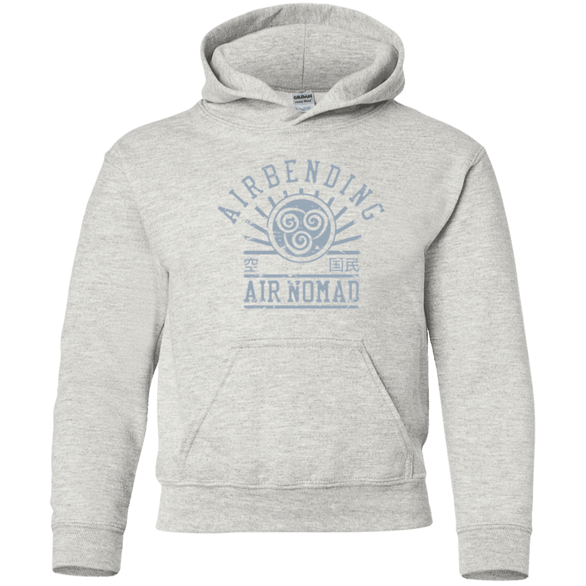 Sweatshirts Ash / YS air bending v2 Youth Hoodie