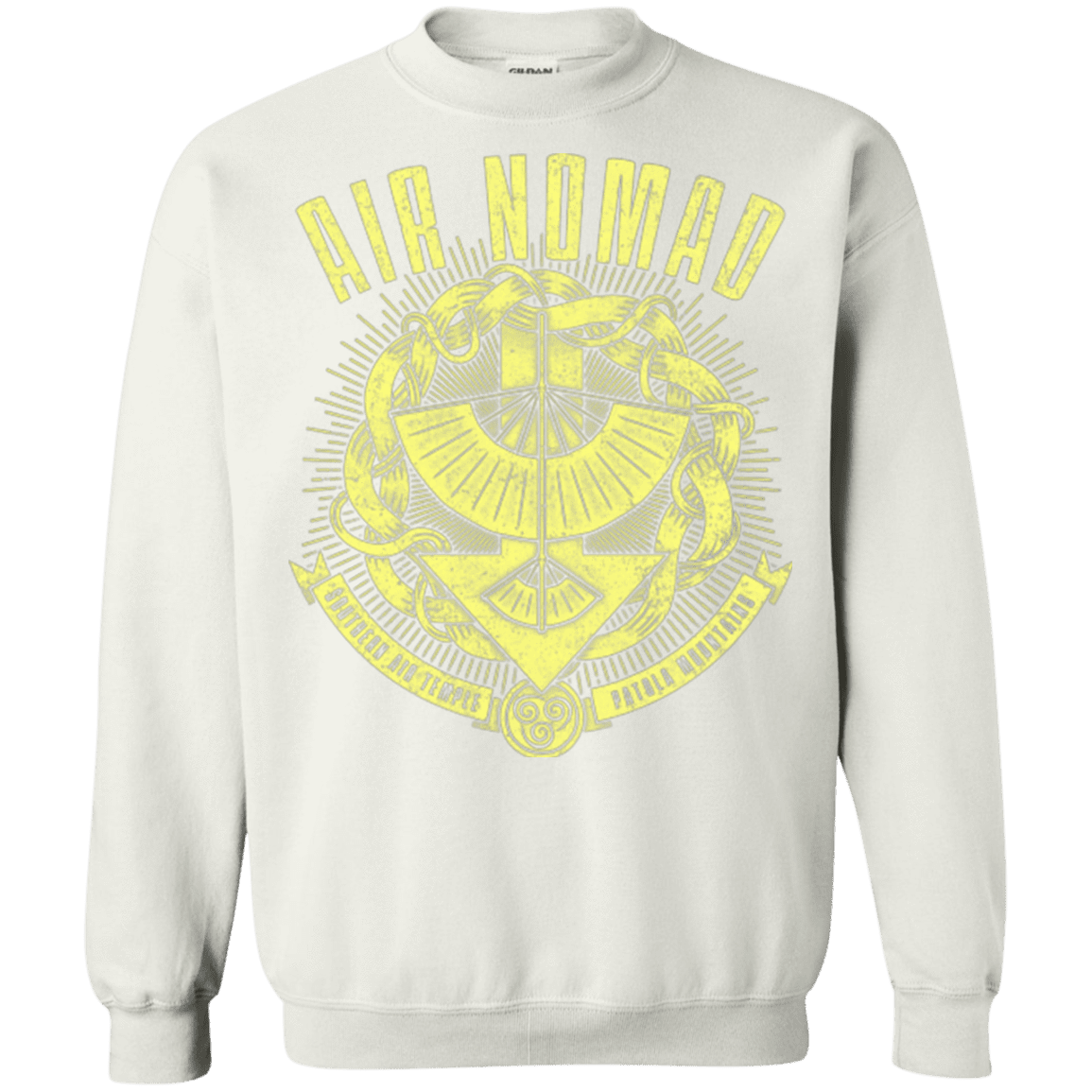 Sweatshirts White / Small Air is Peaceful Crewneck Sweatshirt