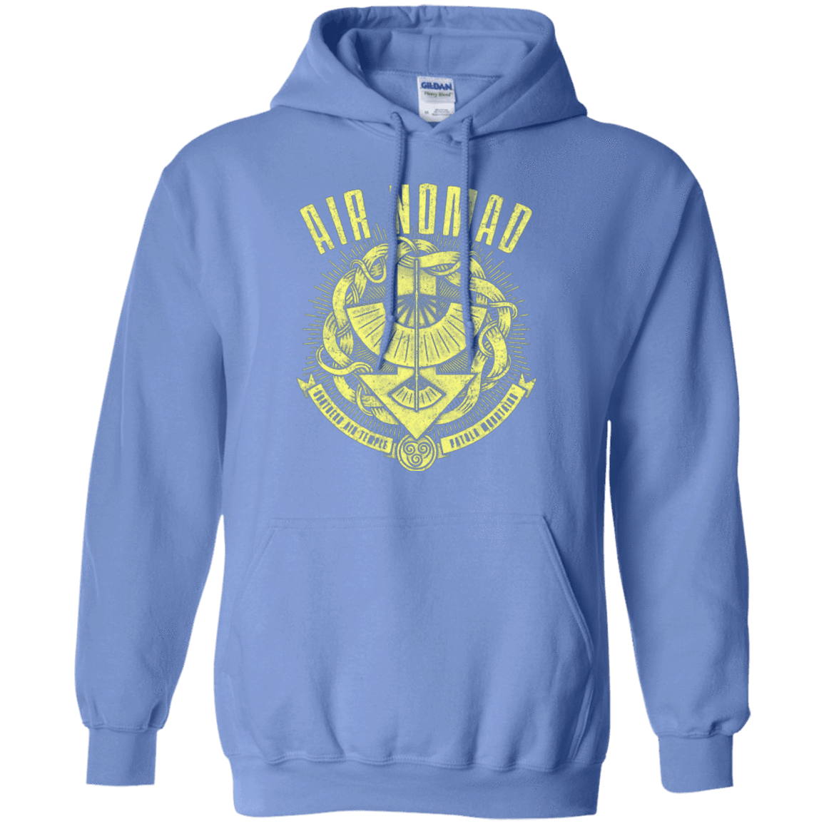 Sweatshirts Carolina Blue / Small Air is Peaceful Pullover Hoodie