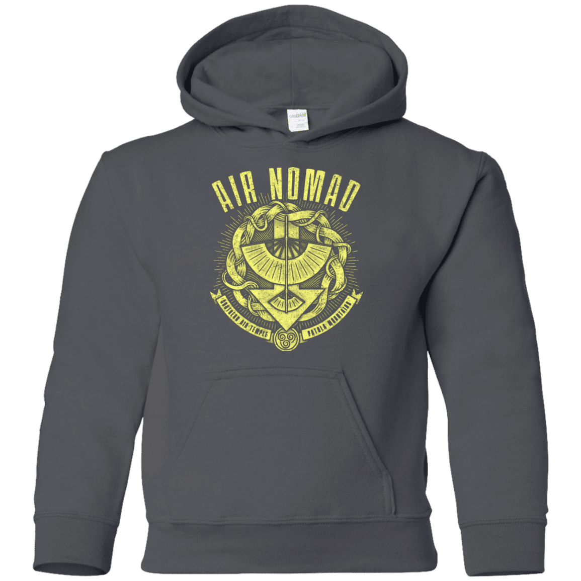 Sweatshirts Charcoal / YS Air is Peaceful Youth Hoodie