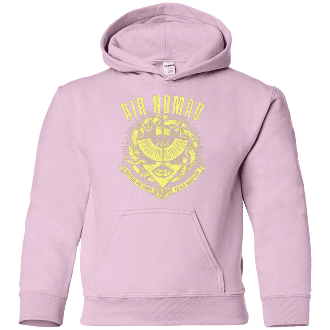 Sweatshirts Light Pink / YS Air is Peaceful Youth Hoodie