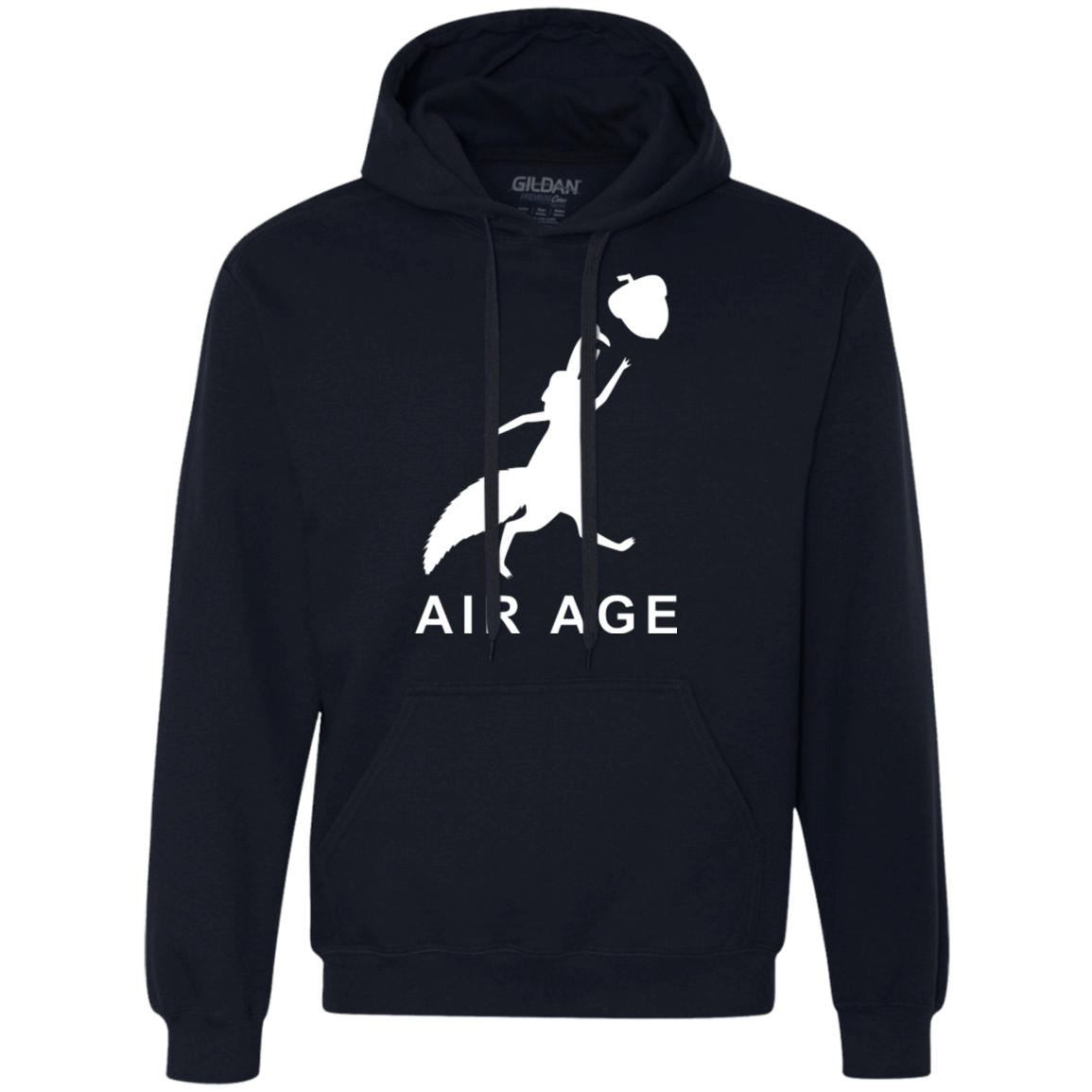 Sweatshirts Navy / Small Air Nut Premium Fleece Hoodie