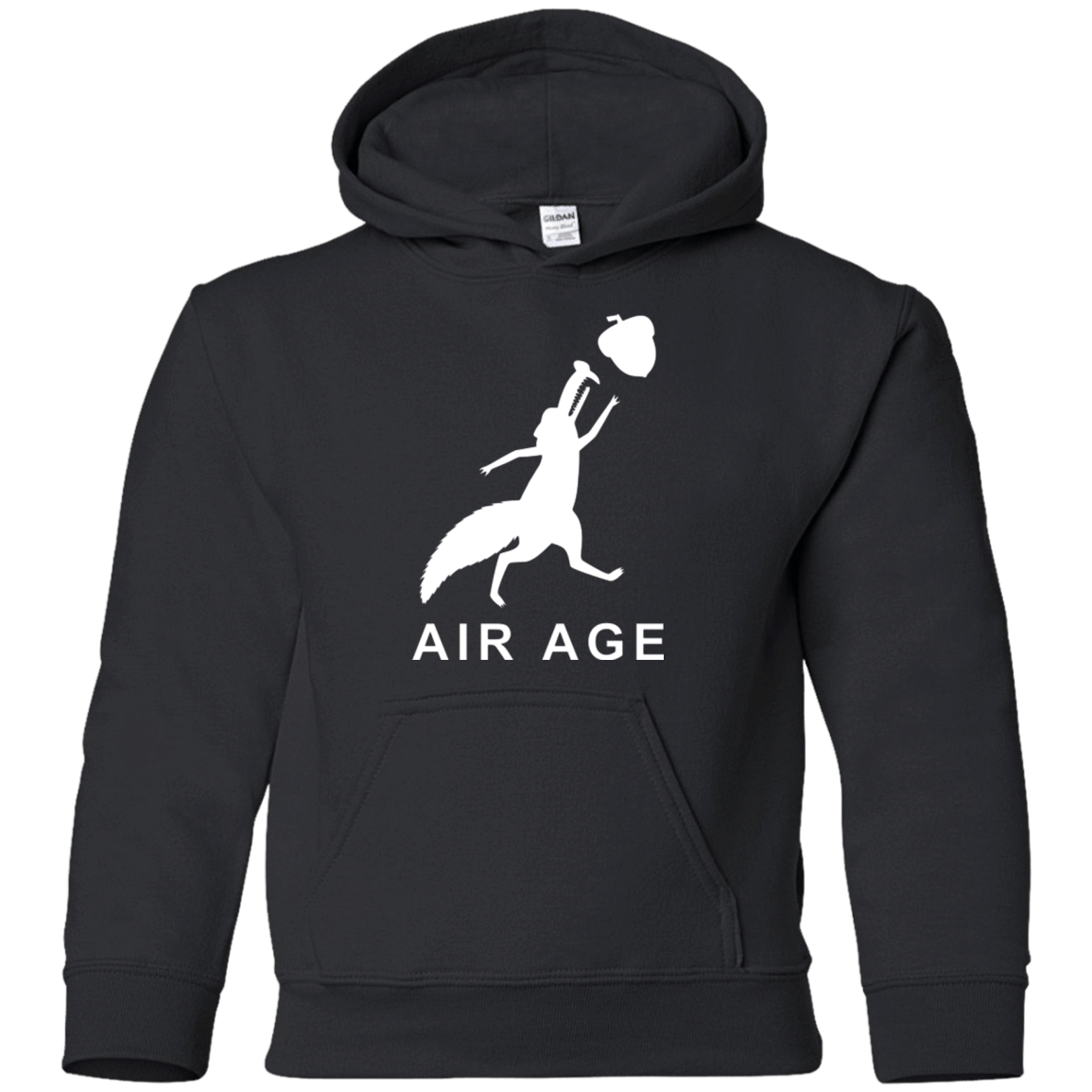 Sweatshirts Black / YS Air Nut Youth Hoodie