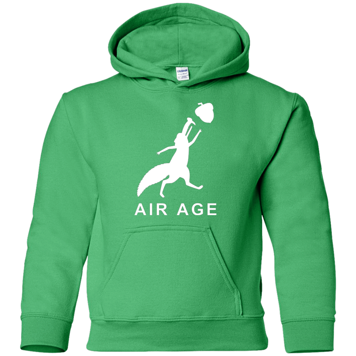 Sweatshirts Irish Green / YS Air Nut Youth Hoodie