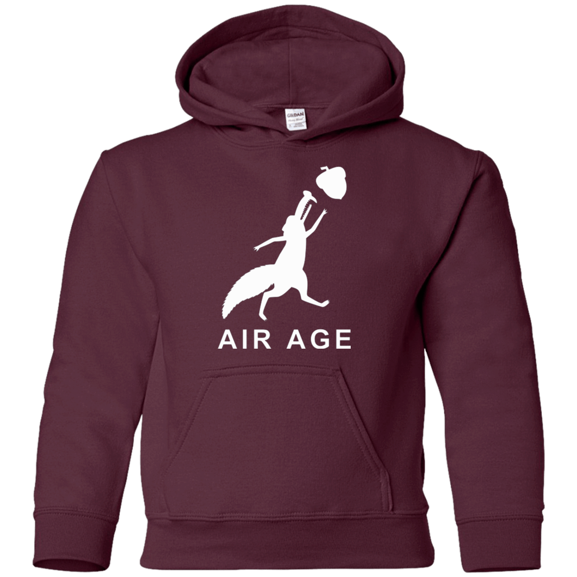 Sweatshirts Maroon / YS Air Nut Youth Hoodie