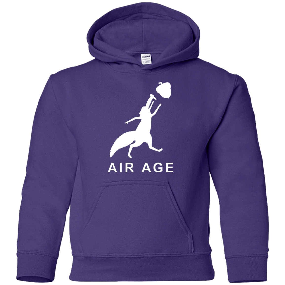Sweatshirts Purple / YS Air Nut Youth Hoodie