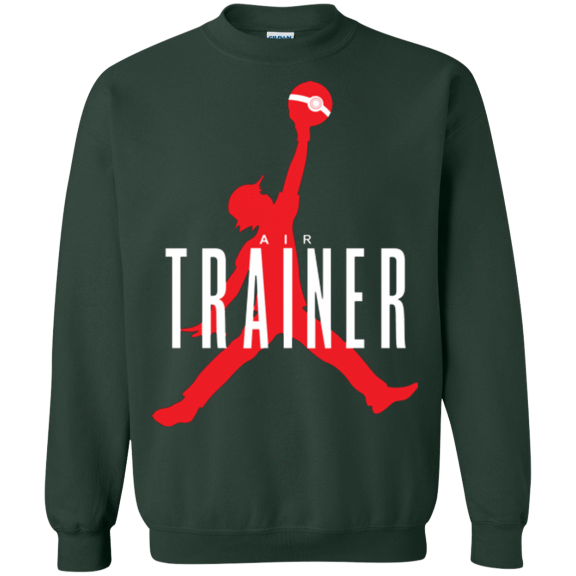 Sweatshirts Forest Green / Small Air Trainer Crewneck Sweatshirt