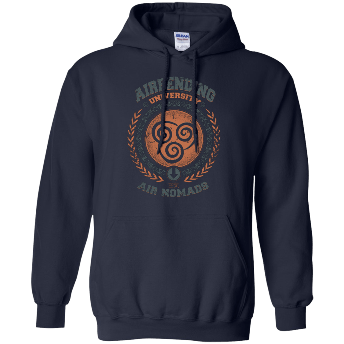 Sweatshirts Navy / Small Airbending University Pullover Hoodie
