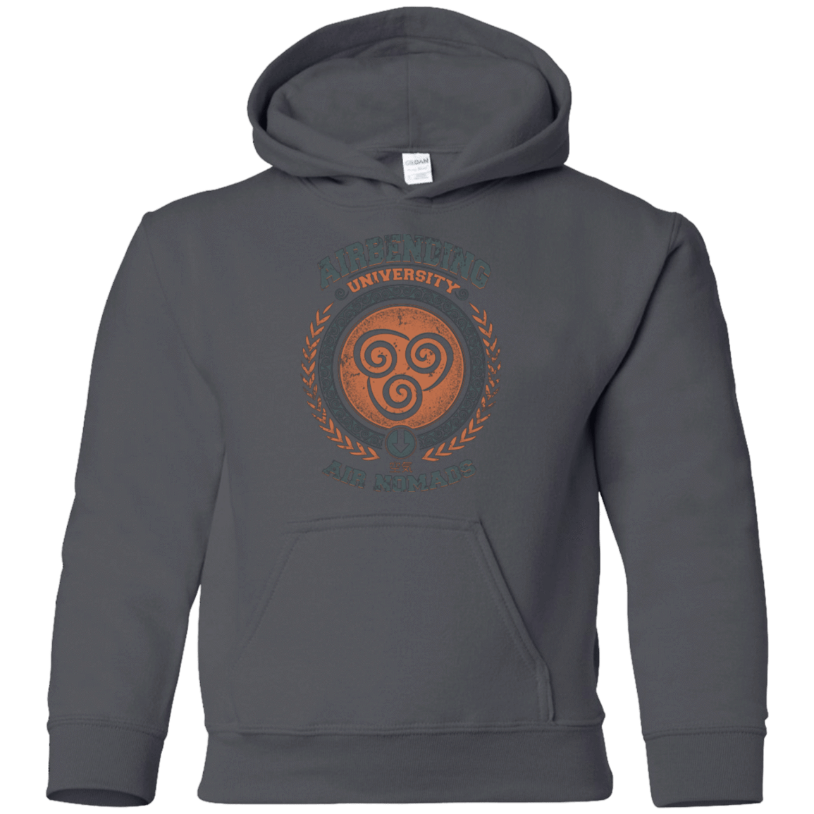 Sweatshirts Charcoal / YS Airbending University Youth Hoodie