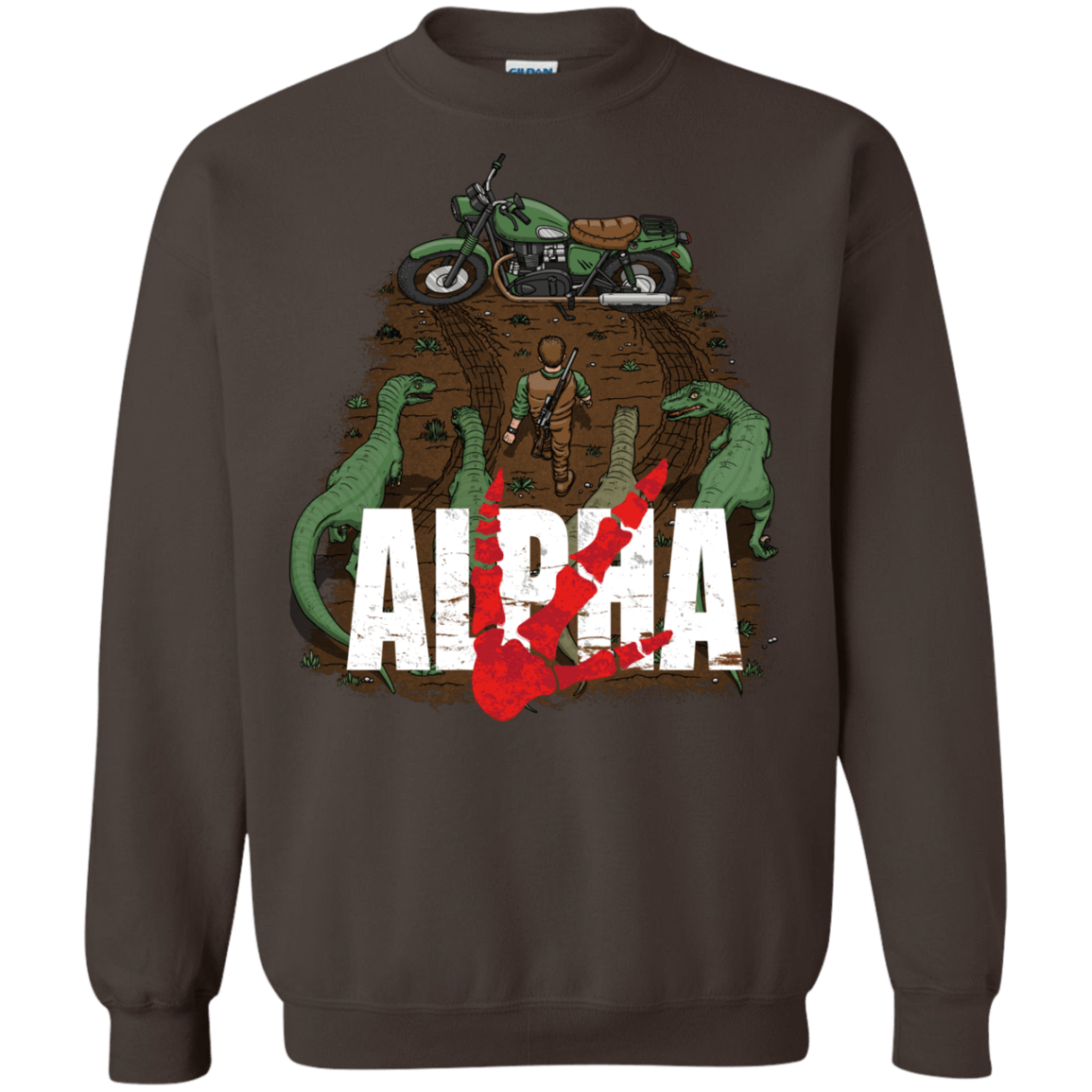 Sweatshirts Dark Chocolate / Small Akira Park Crewneck Sweatshirt