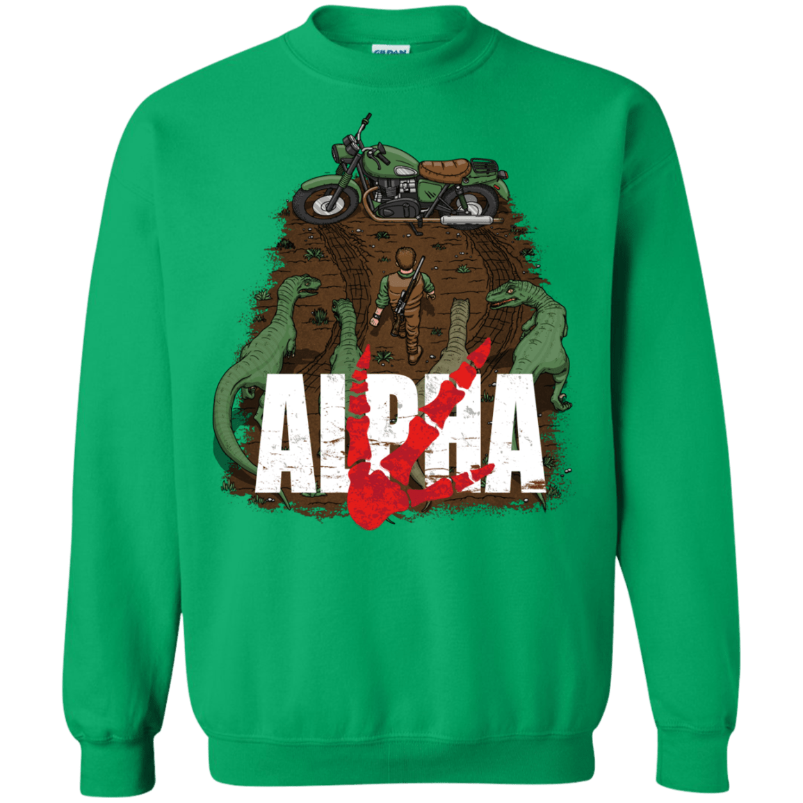 Sweatshirts Irish Green / Small Akira Park Crewneck Sweatshirt
