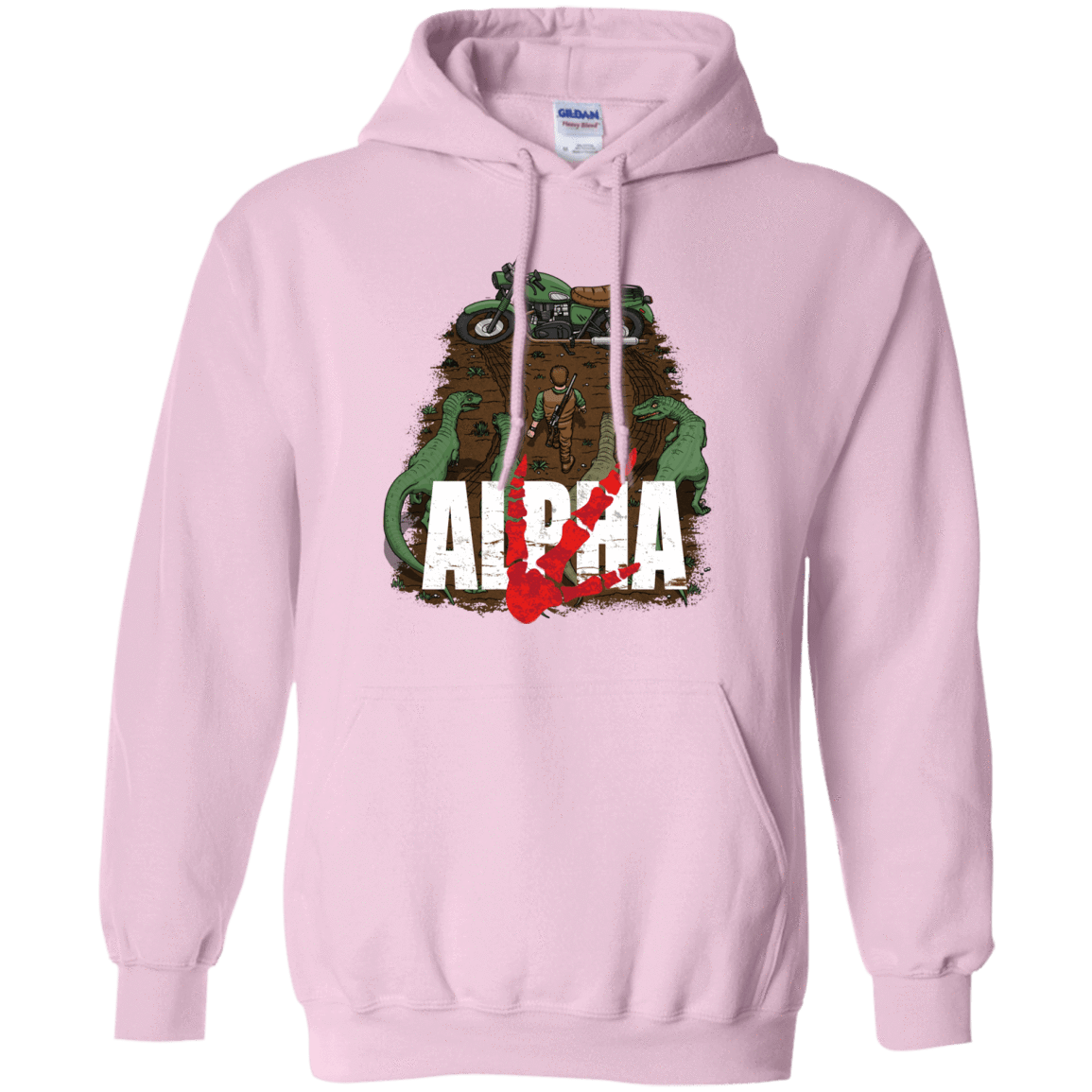 Sweatshirts Light Pink / Small Akira Park Pullover Hoodie