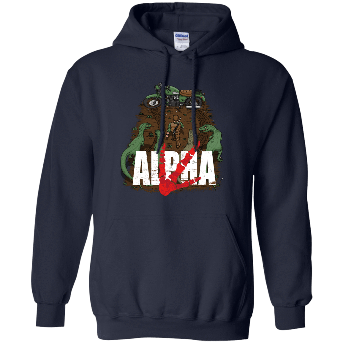 Sweatshirts Navy / Small Akira Park Pullover Hoodie