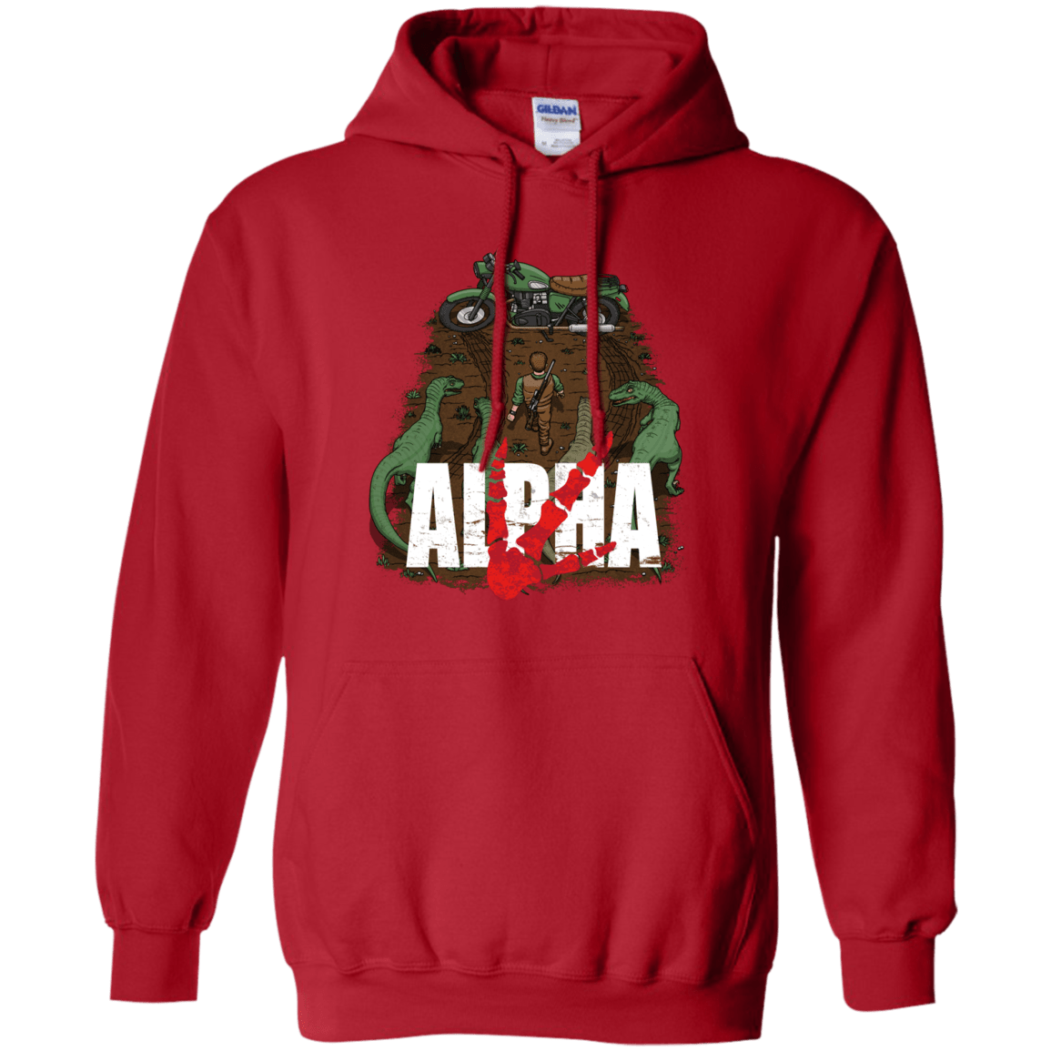 Sweatshirts Red / Small Akira Park Pullover Hoodie