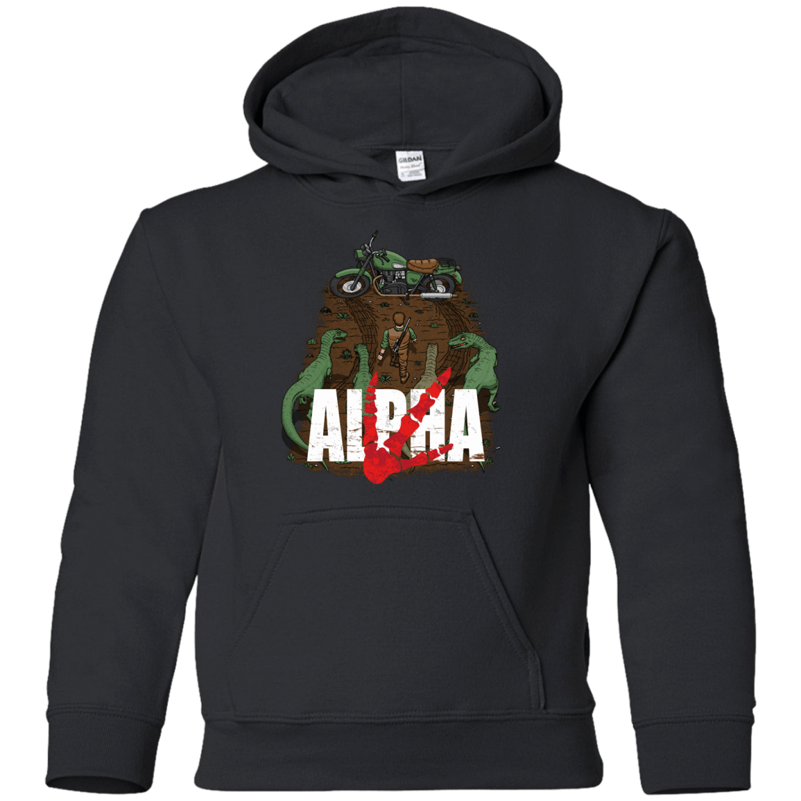 Sweatshirts Black / YS Akira Park Youth Hoodie