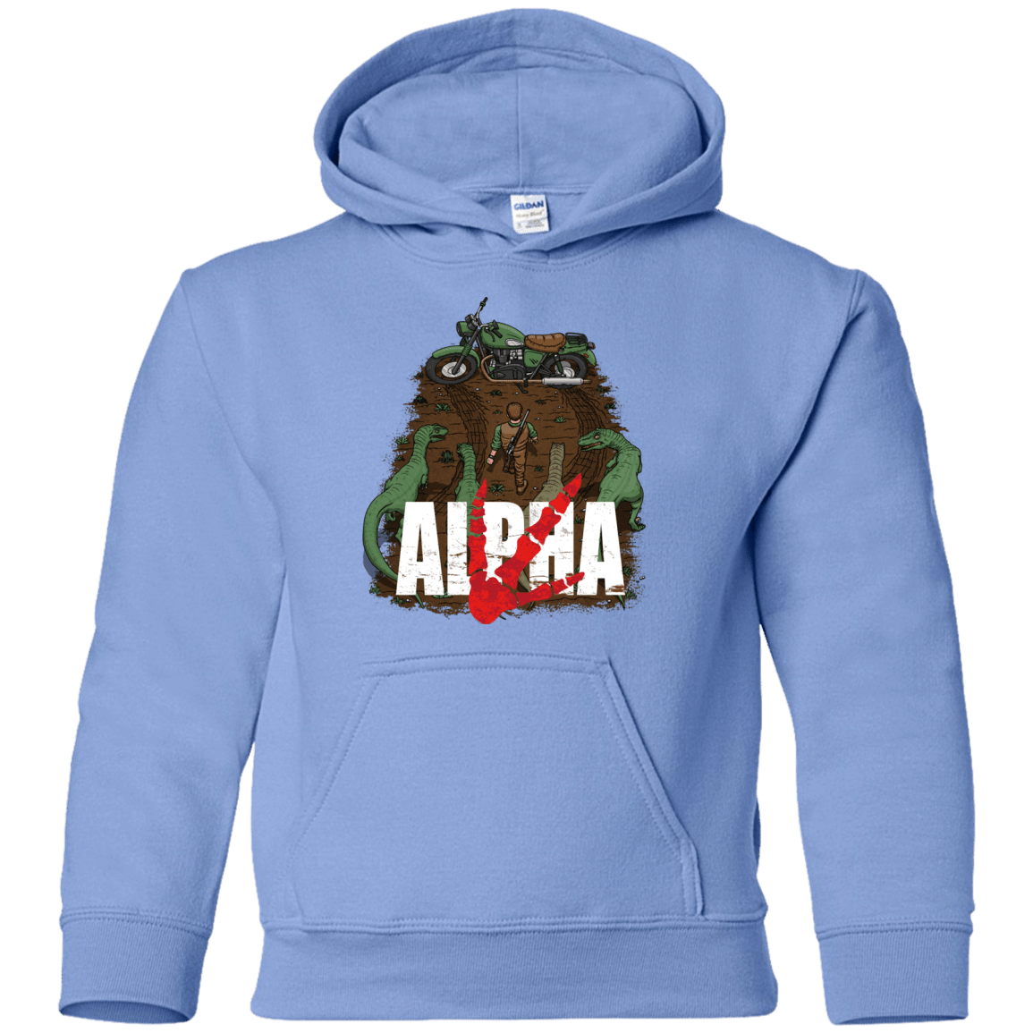 Sweatshirts Carolina Blue / YS Akira Park Youth Hoodie