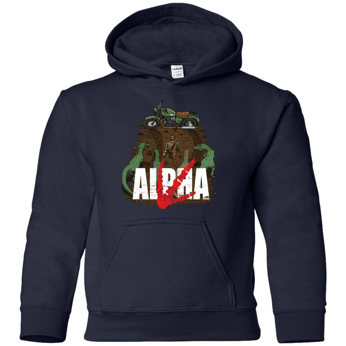 Sweatshirts Navy / YS Akira Park Youth Hoodie