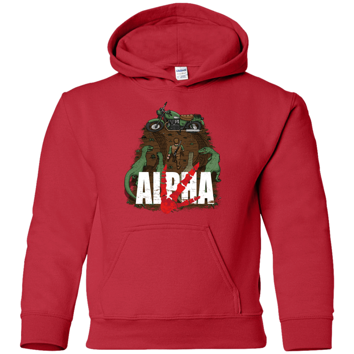 Sweatshirts Red / YS Akira Park Youth Hoodie