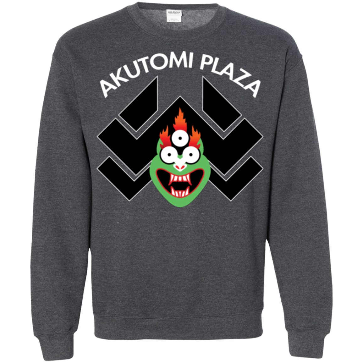 Sweatshirts Dark Heather / Small Akutomi Plaza Crewneck Sweatshirt