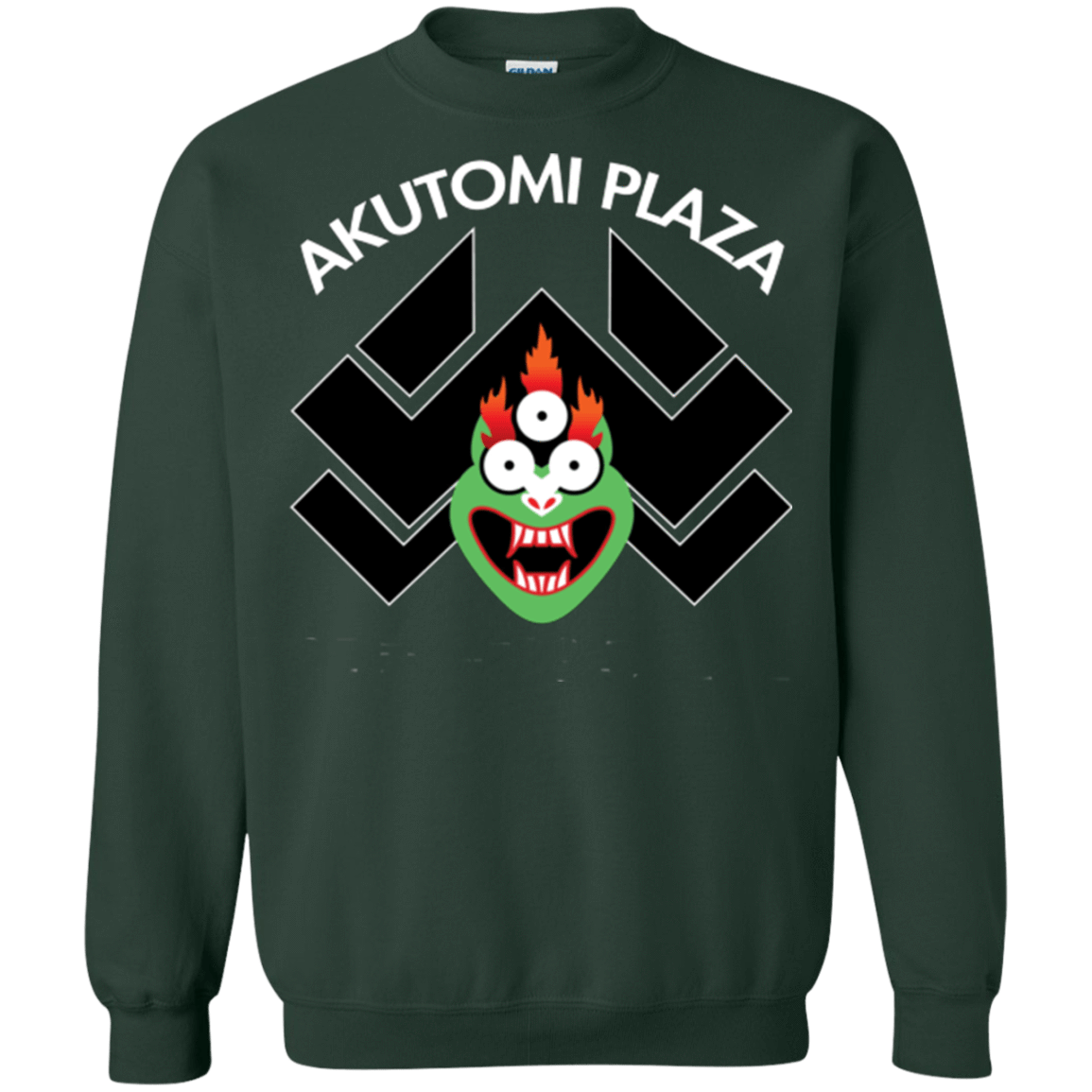 Sweatshirts Forest Green / Small Akutomi Plaza Crewneck Sweatshirt