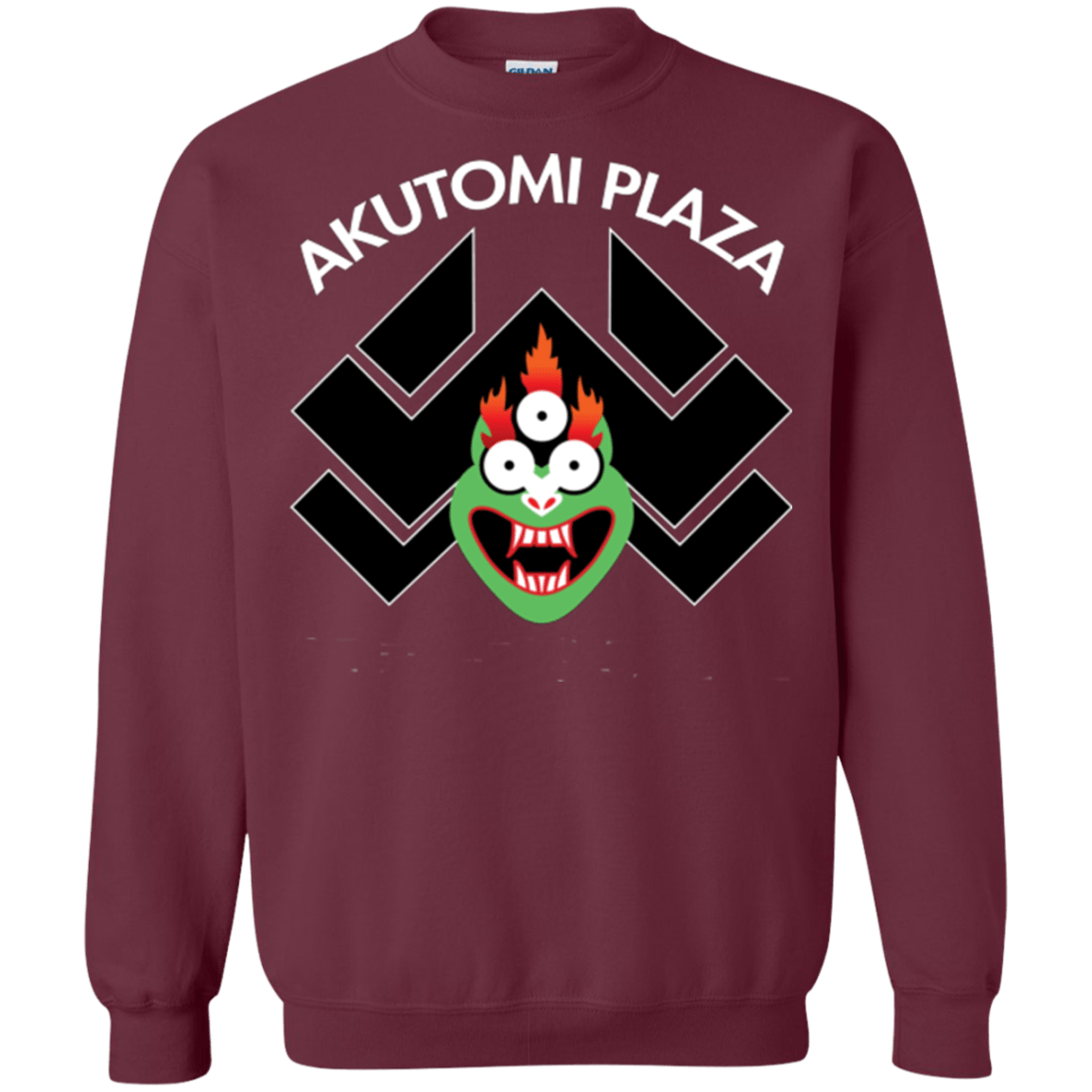 Sweatshirts Maroon / Small Akutomi Plaza Crewneck Sweatshirt