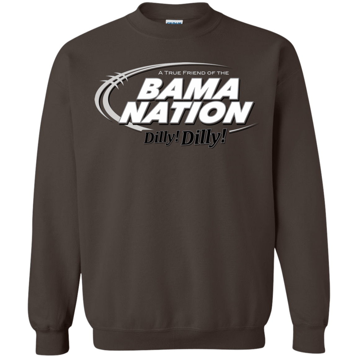 Sweatshirts Dark Chocolate / Small Alabama Dilly Dilly Crewneck Sweatshirt