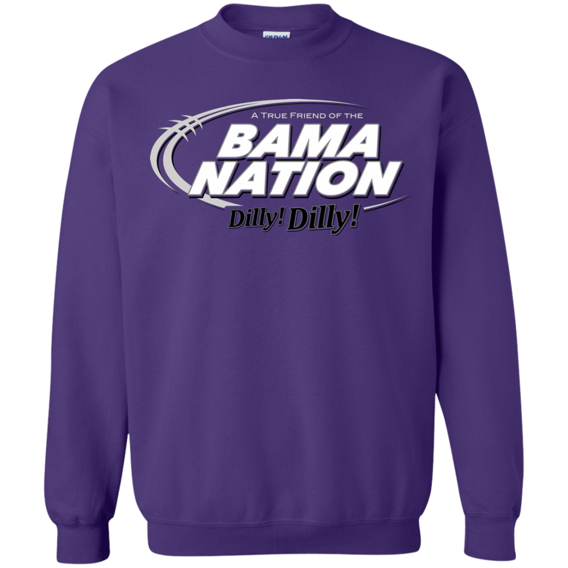 Sweatshirts Purple / Small Alabama Dilly Dilly Crewneck Sweatshirt