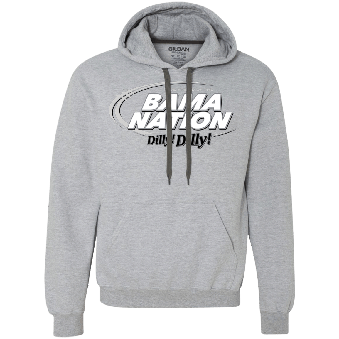 Sweatshirts Sport Grey / Small Alabama Dilly Dilly Premium Fleece Hoodie