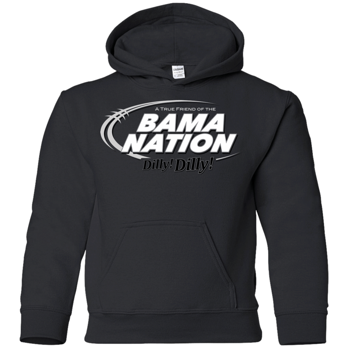 Sweatshirts Black / YS Alabama Dilly Dilly Youth Hoodie