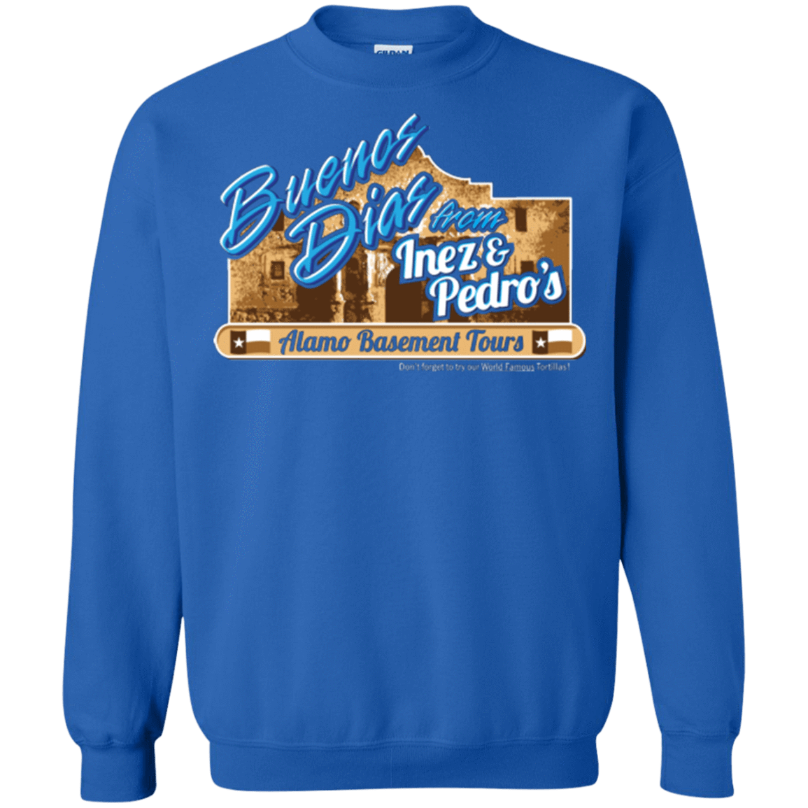 Sweatshirts Royal / Small Alamo Basement Crewneck Sweatshirt