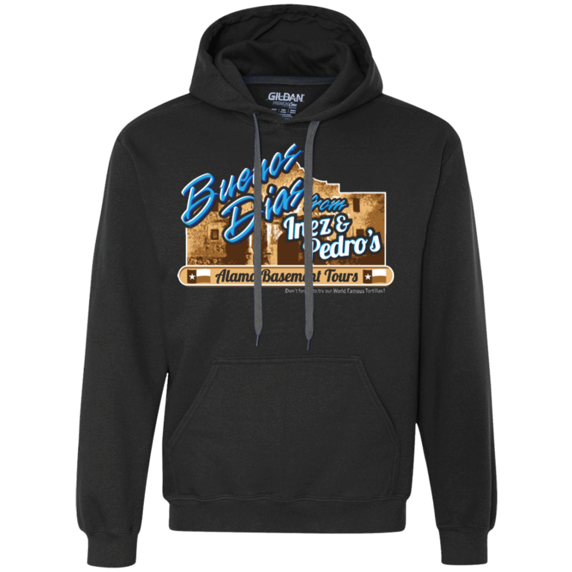 Sweatshirts Black / Small Alamo Basement Premium Fleece Hoodie