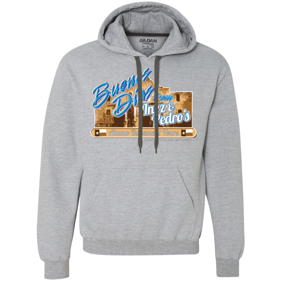 Sweatshirts Sport Grey / Small Alamo Basement Premium Fleece Hoodie