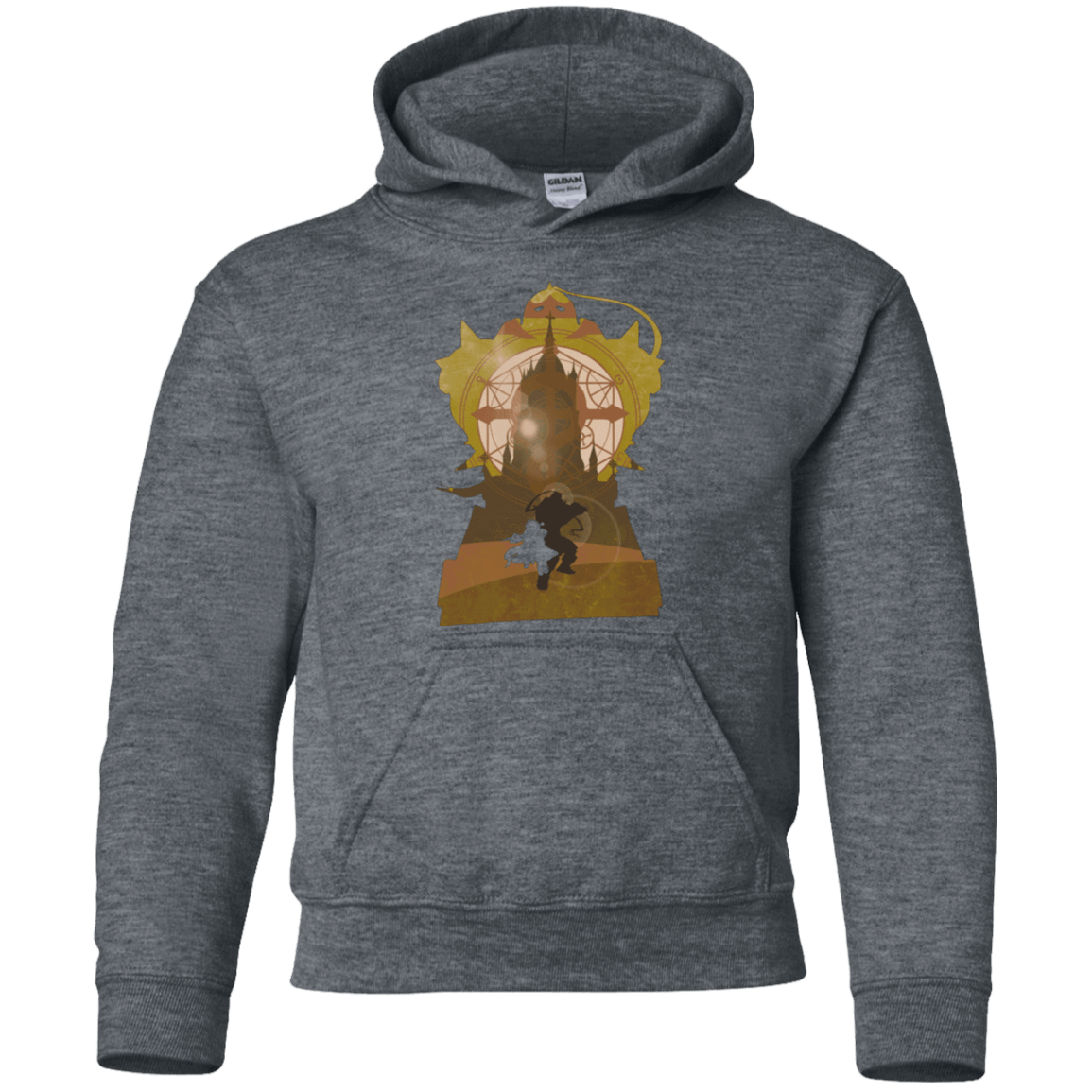 Sweatshirts Dark Heather / YS Alchemy Fate Youth Hoodie