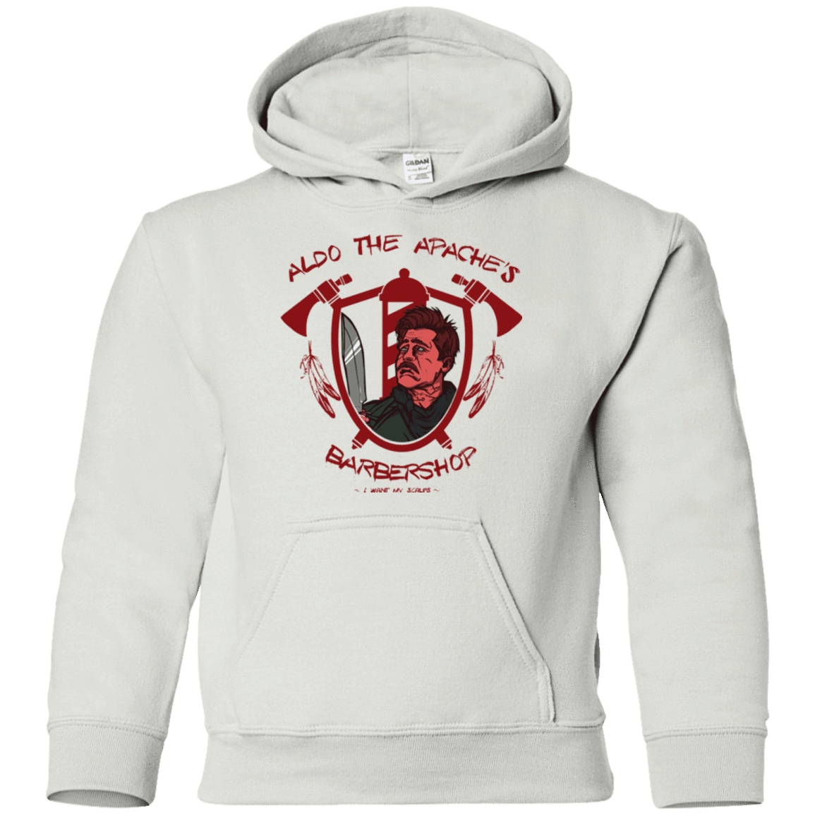 Sweatshirts White / YS Aldos Barber Shop Youth Hoodie