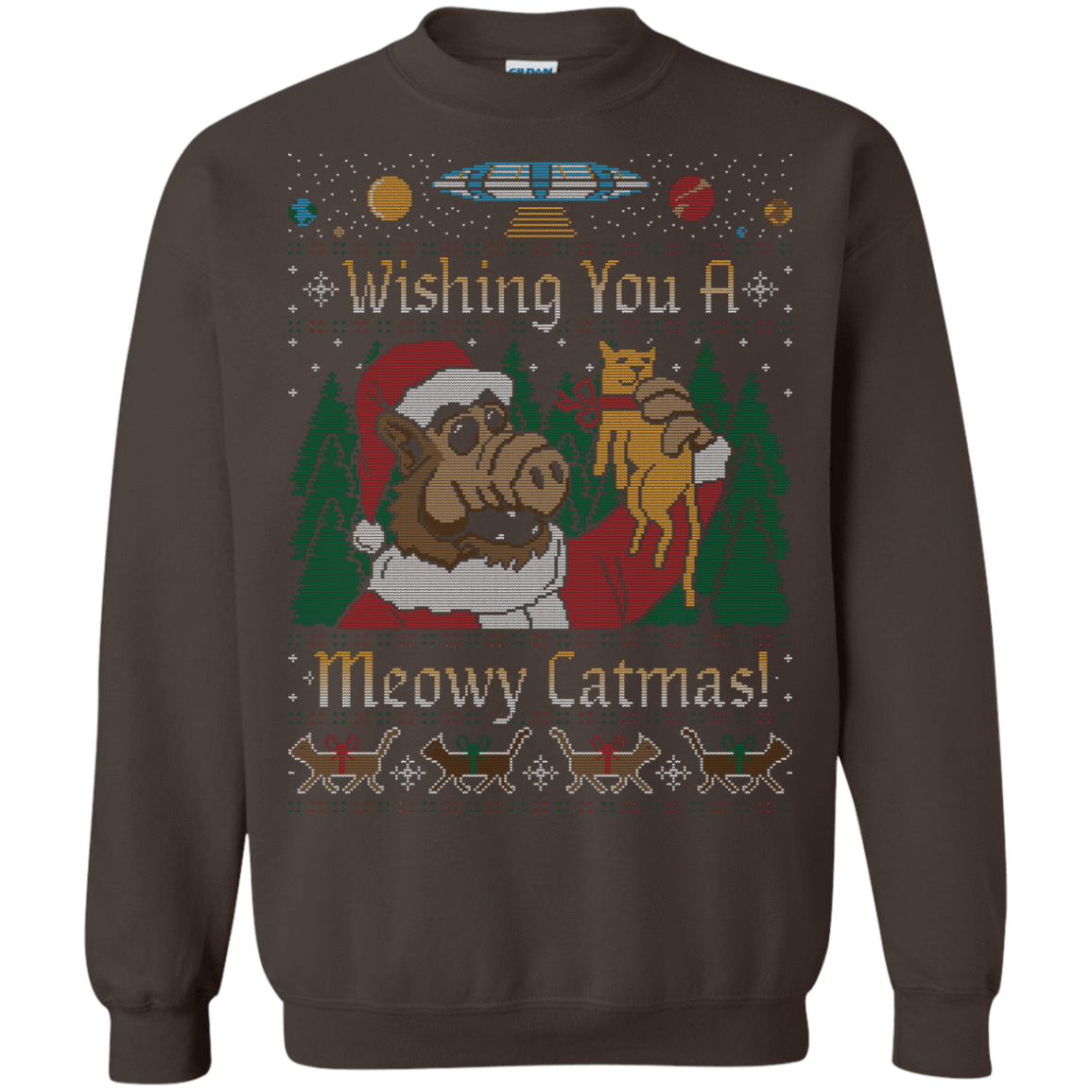 Sweatshirts Dark Chocolate / Small ALF SWEATER Crewneck Sweatshirt